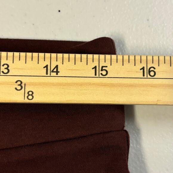 Isaac Mizrahi Women's SZ Medium Brown Aerobic Gym Leggings - Picture 6 of 10